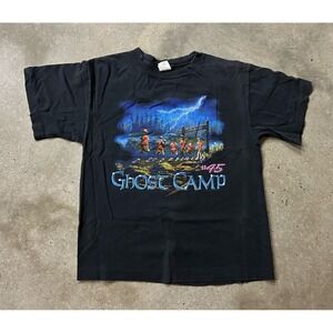 Goosebumps Ghost Camp Be All That You Can't See Shirt Youth XL Single Stitch 90s